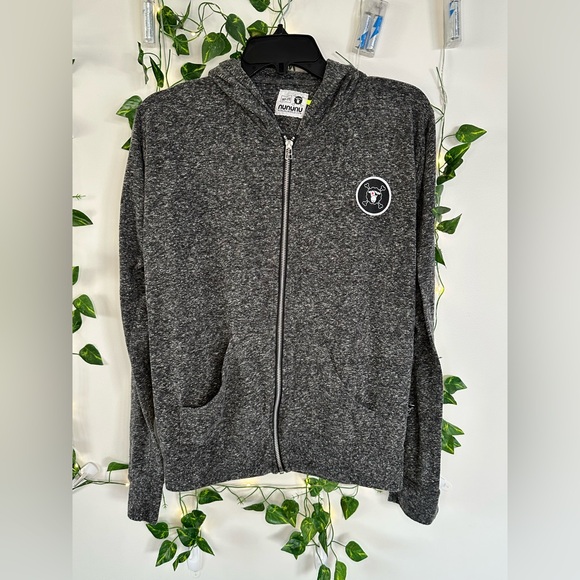 nununu Other - Nununu Charcoal Zip-Up Hoodie